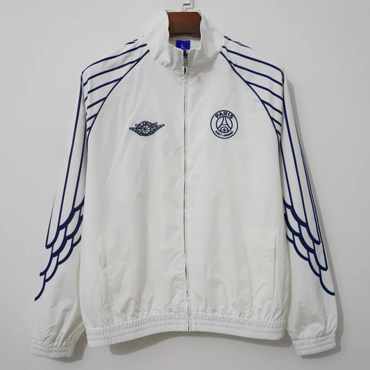 24/25 PSG White Windbreaker