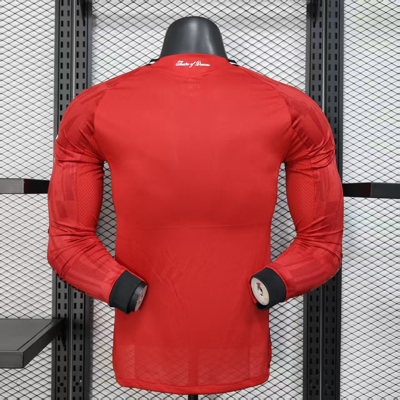 2025-26 Manchester United Home Kit Long Sleeve