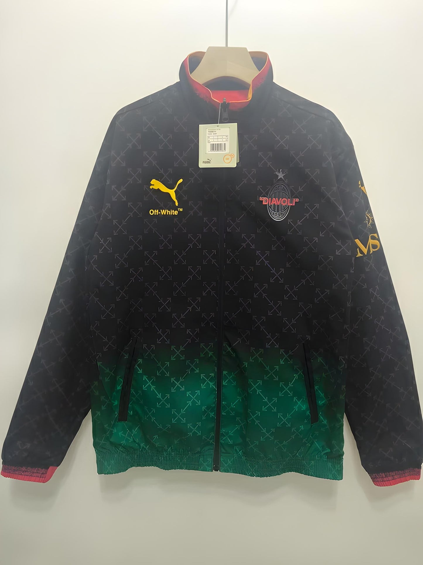AC Milan x Off White Reversible Jacket