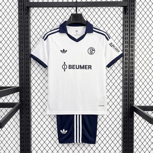 26/27 Schalke Away Kit Kids